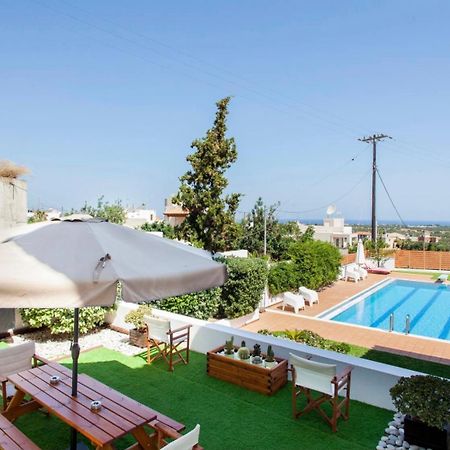 Artemis Luxury Villa - Hersonissos Private Pool Oasis Buitenkant foto