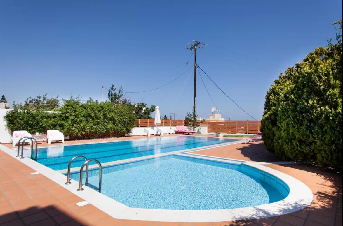 Artemis Luxury Villa - Hersonissos Private Pool Oasis Buitenkant foto